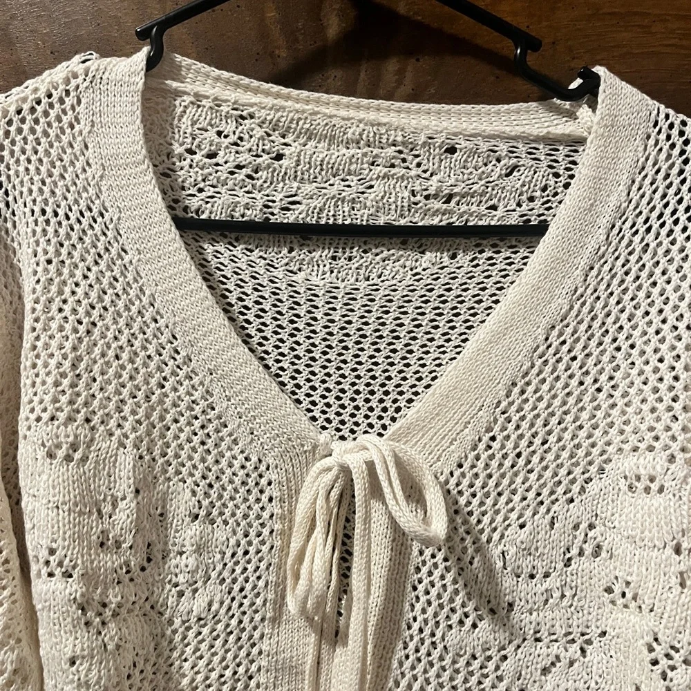 SHEIN Ivory Knit Top - Picture 2 of 4